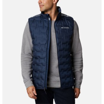 Columbia Gilet Heren, Delta Ridge Down Donkerblauw, 30DETQVJG